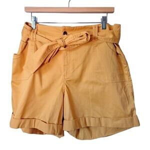 Cato Yellow High Waist Shorts Casual Wear
